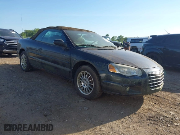 2004 Chrysler Sebring LXi with VIN 1C3EL55R64N360632, listed as a IAAI auction lot 42780724 with 52,092 mi miles and . Bid and sale history available at DreamBid. Image 1.