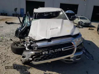 2023 Ram 1500 Big Horn with VIN 1C6SRFBT3PN556882, listed as a Copart auction lot 55431745 with Not provided miles and Non repairable. Bid and sale history available at DreamBid. Image 5.