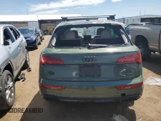 2024 Audi Q5 S line Premium Plus with VIN WA1EAAFYXR2081025, listed as a Copart auction lot 66058324 with 0 mi miles and Salvage Title. Bid and sale history available at carsss.com. Image 6.