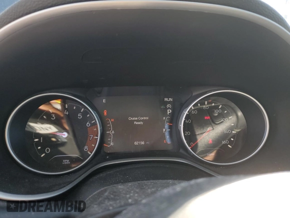 2019 Jeep Compass Altitude with VIN 3C4NJCBBXKT676691, listed as a Copart auction lot 48334295 with 62,156 mi miles and Salvage Title. Bid and sale history available at carsss.com. Image 9.