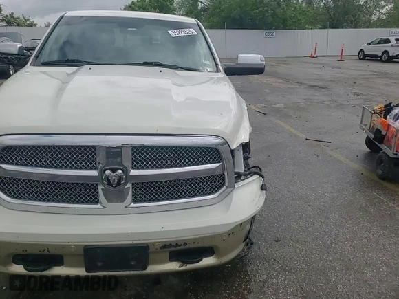 2016 Ram 1500 Longhorn with VIN 1C6RR7WM7GS403026, listed as a Copart auction lot 55223525 with 186,779 mi miles and Salvage title. Bid and sale history available at DreamBid. Image 13.