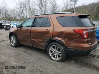 2017 Ford Explorer XLT z VIN 1FM5K8D88HGB20478, wystawiony jako Copart lot #52728475 z przebiegiem 112 910 mil mil oraz Szkoda całkowita • Salvage title. Historia ofert i sprzedaży dostępna na DreamBid. Obrazek 2.
