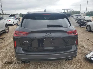 2024 Infiniti QX50 Sport z VIN 3PCAJ5FA8RF102840, wystawiony jako Copart lot #66779474 z przebiegiem 7 895 mil mil oraz Szkoda całkowita • Salvage title. Historia ofert i sprzedaży dostępna na DreamBid. Obrazek 6.