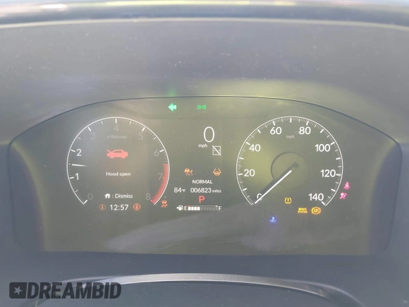 2024 Honda CR-V LX with VIN 5J6RS3H21RL007666, listed as a IAAI auction lot 40944721 with 6,823 mi miles and . Bid and sale history available at DreamBid. Image 7.