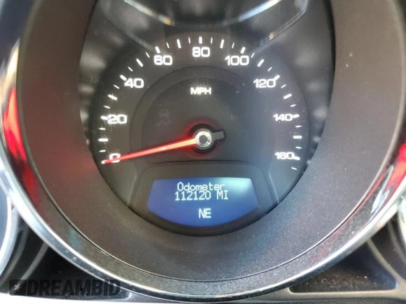 2012 Cadillac CTS with VIN 1G6DA1E31C0150360, listed as a Copart auction lot 75819194 with 112,120 mi miles and Salvage title. Bid and sale history available at DreamBid. Image 9.
