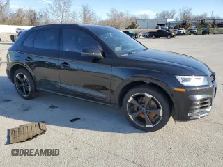 2019 Audi SQ5 Premium Plus with VIN WA1B4AFY1K2043540, listed as a Copart auction lot 81946564 with Not Provided miles and Salvage Title. Bid and sale history available at DreamBid. Image 4.