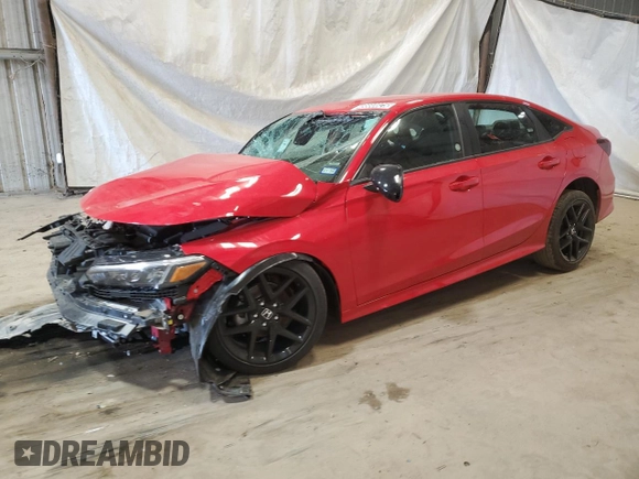 2025 Honda Civic Sport with VIN 2HGFE2F55SH569128, listed as a Copart auction lot 48880825 with Not provided miles and Non repairable. Bid and sale history available at DreamBid. Image 1.