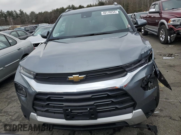 2021 Chevrolet TrailBlazer LT with VIN KL79MRSL5MB164004, listed as a Copart auction lot 40118254 with 60,508 mi miles and . Bid and sale history available at DreamBid. Image 5.
