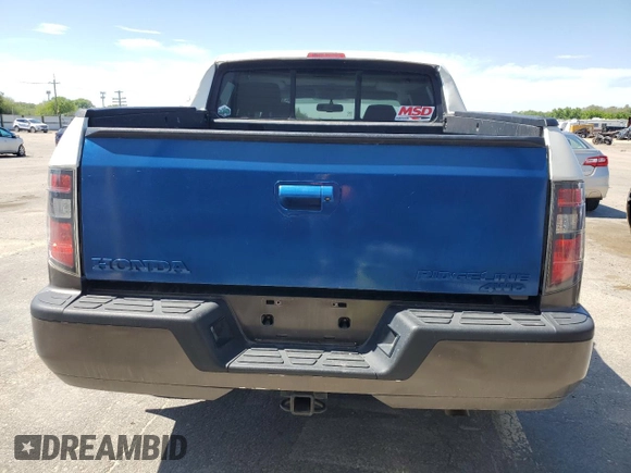 2013 Honda Ridgeline Sport with VIN 5FPYK1F76DB011963, listed as a Copart auction lot 56364585 with 82,326 mi miles and Salvage title. Bid and sale history available at DreamBid. Image 6.