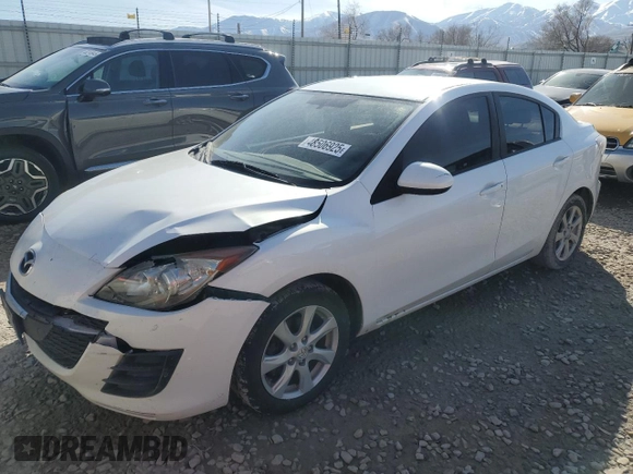 2010 Mazda 3 i Sport with VIN JM1BL1SF0A1229944, listed as a Copart auction lot 48506925 with 210,774 mi miles and Salvage Title. Bid and sale history available at carsss.com. Image 1.