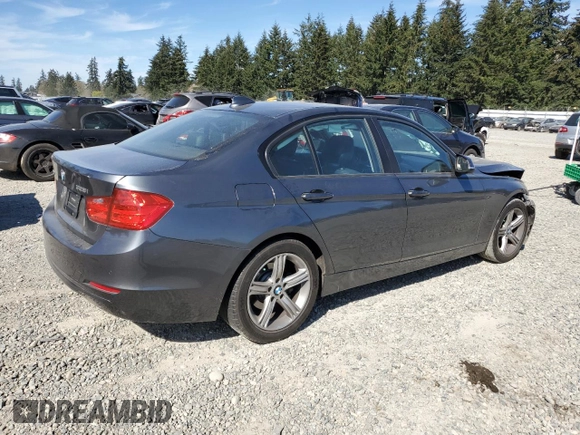 2015 BMW 3 Series 328i xDrive with VIN WBA3B5G50FNS15781, listed as a Copart auction lot 53875595 with 77,286 mi miles and Salvage Title. Bid and sale history available at carsss.com. Image 3.