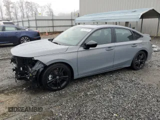 2025 Honda Civic Si with VIN 2HGFE1E52SH470875, listed as a Copart auction lot 84510244 with 748 mi miles and Clean Title. Bid and sale history available at DreamBid. Image 1.