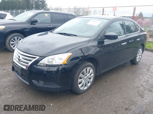 2015 Nissan Sentra SR with VIN 3N1AB7AP4FY340238, listed as a IAAI auction lot 41928077 with 155,591 mi miles and . Bid and sale history available at DreamBid. Image 2.