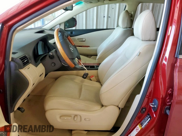 2011 Lexus RX 350 z VIN 2T2ZK1BA0BC058546, wystawiony jako Copart lot #61478505 z przebiegiem 95 730 mil mil oraz Czysty tytuł • Clean title. Historia ofert i sprzedaży dostępna na DreamBid. Obrazek 7.