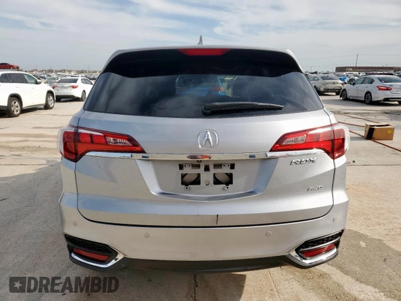 2018 Acura RDX Advance with VIN 5J8TB4H76JL006693, listed as a Copart auction lot 56321535 with 73,917 mi miles and Salvage title. Bid and sale history available at DreamBid. Image 6.