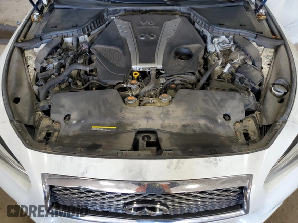 2017 Infiniti Q50 Premium with VIN JN1EV7AR1HM833083, listed as a Copart auction lot 58192595 with 140,939 mi miles and Clean title. Bid and sale history available at DreamBid. Image 11.