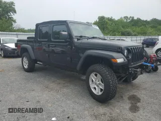 2020 Jeep Gladiator Sport S z VIN 1C6HJTAG5LL144201, wystawiony jako Copart lot #59693135 z przebiegiem 76 548 mil mil oraz Szkoda całkowita • Salvage title. Historia ofert i sprzedaży dostępna na DreamBid. Obrazek 4.