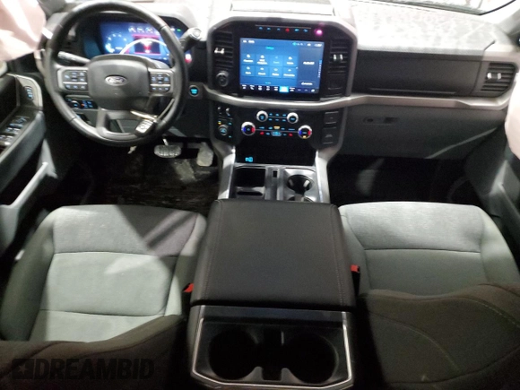 2024 Ford F-150 XLT with VIN 1FTEW3LPXRKE09347, listed as a Copart auction lot 42101375 with 2,301 mi miles and Salvage Title. Bid and sale history available at carsss.com. Image 8.