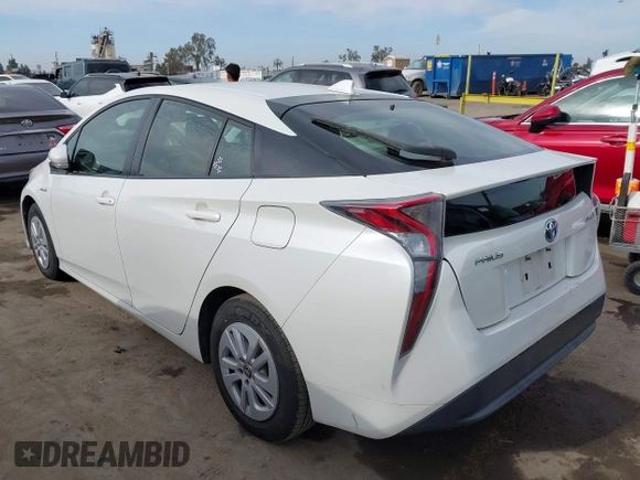 2017 Toyota Prius Two with VIN JTDKBRFU1H3028451, listed as a IAAI auction lot 41896413 with 80,274 mi miles. Bid and sale history available at carsss.com. Image 3.
