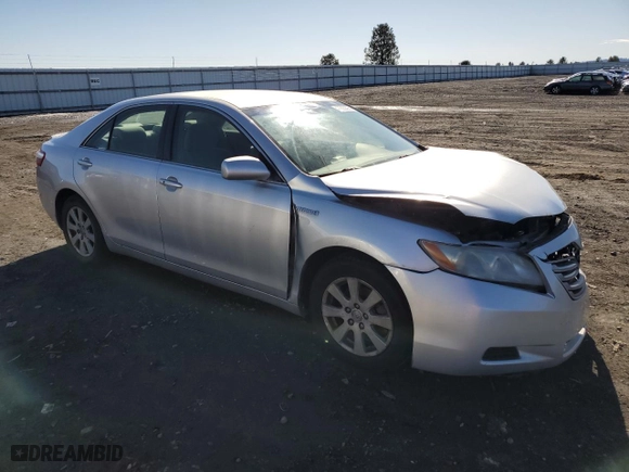 2007 Toyota Camry Hybrid with VIN JTNBB46K173012164, listed as a Copart auction lot 47993395 with 188,386 mi miles and Salvage Title. Bid and sale history available at carsss.com. Image 4.