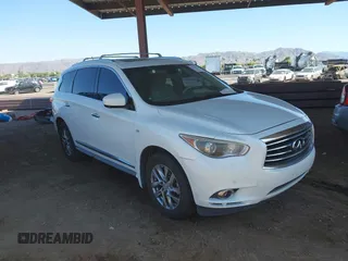 2014 Infiniti QX60 с VIN 5N1AL0MM1EC539530, выставлен на аукционе IAAI как лот 42549976 с пробегом 167 654 миль миль и . История ставок и продаж доступна на DreamBid. Изображение 1.