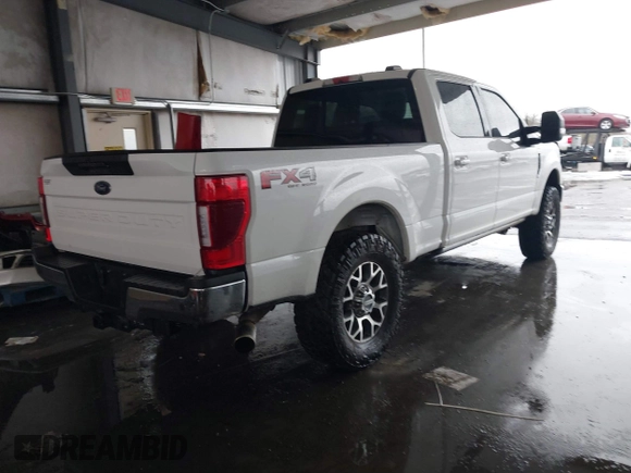 2022 Ford F-250 XL with VIN 1FT7W2BN9NEF09919, listed as a IAAI auction lot 41284995 with 47,579 mi miles and . Bid and sale history available at DreamBid. Image 4.
