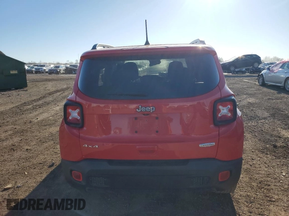 2019 Jeep Renegade Latitude z VIN ZACNJBBB4KPK30390, wystawiony jako Copart lot #50330985 z przebiegiem Nie podano mil oraz Szkoda całkowita • Salvage title. Historia ofert i sprzedaży dostępna na DreamBid. Obrazek 6.