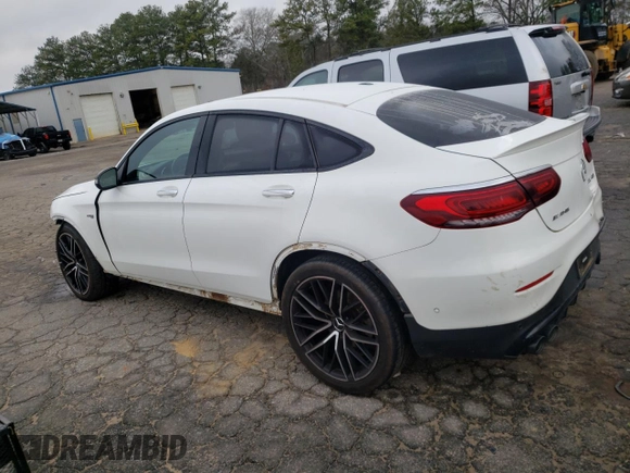 2021 Mercedes-Benz GLC with VIN W1N0J6EB0MG002525, listed as a Copart auction lot 86517514 with 42,162 mi miles and Salvage Title. Bid and sale history available at carsss.com. Image 2.
