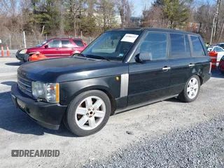 2003 Land Rover Range Rover HSE with VIN SALME11403A138235, listed as a IAAI auction lot 41586123 with 173,546 mi miles and . Bid and sale history available at DreamBid. Image 2.