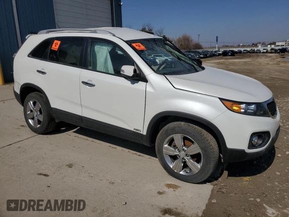 2012 Kia Sorento EX with VIN 5XYKUCA6XCG242312, listed as a Copart auction lot 48437505 with 0 mi miles and Clean Title. Bid and sale history available at carsss.com. Image 4.