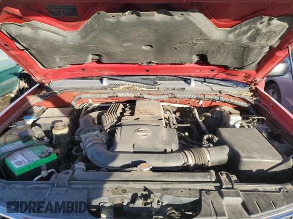 2007 Nissan Frontier SE with VIN 1N6AD07U97C442427, listed as a Copart auction lot 46491795 with 224,903 mi miles and Salvage title. Bid and sale history available at DreamBid. Image 11.