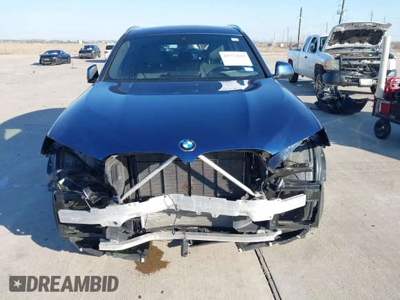 2023 BMW X3 sDrive30i with VIN 5UX43DP05P9P62525, listed as a IAAI auction lot 41377611 with 31,500 mi miles and . Bid and sale history available at DreamBid. Image 6.