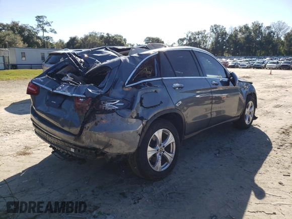 2018 Mercedes-Benz GLC with VIN WDC0G4JB2JV092004, listed as a Copart auction lot 69486082 with 53,381 mi miles. Bid and sale history available at carsss.com. Image 3.