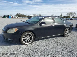 2008 Chevrolet Malibu LTZ with VIN 1G1ZK577884257924, listed as a Copart auction lot 87281164 with 0 mi miles and Salvage Title. Bid and sale history available at carsss.com. Image 1.