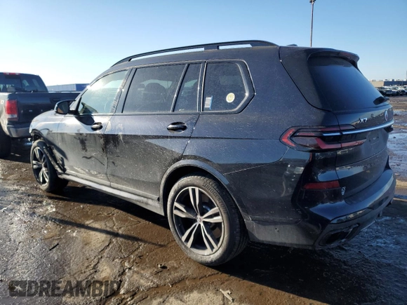 2023 BMW X7 M60i z VIN 5UX33EM09P9R19611, wystawiony jako Copart lot #44160715 z przebiegiem 16 971 mil mil oraz Szkoda całkowita • Salvage title. Historia ofert i sprzedaży dostępna na DreamBid. Obrazek 2.