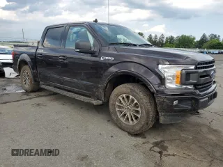 2019 Ford F-150 XL with VIN 1FTEW1EP4KFD32054, listed as a Copart auction lot 63622085 with 76,386 mi miles and Salvage title. Bid and sale history available at DreamBid. Image 4.