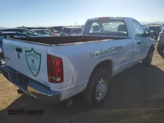 2005 Dodge Ram 2500 SLT with VIN 3D7KR26D55G840336, listed as a Copart auction lot 73039634 with 34,341 mi miles and Salvage Title. Bid and sale history available at carsss.com. Image 3.