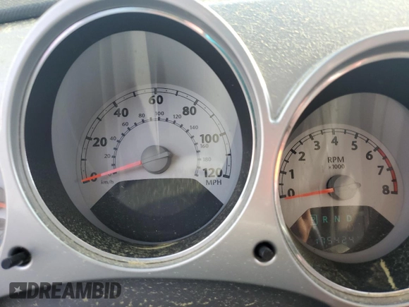 2008 Chrysler PT Cruiser с VIN 3A8FY48BX8T174360, выставлен на аукционе Copart как лот 52195355 с пробегом 175 424 миль миль и На запчасти • Non repairable. История ставок и продаж доступна на DreamBid. Изображение 9.