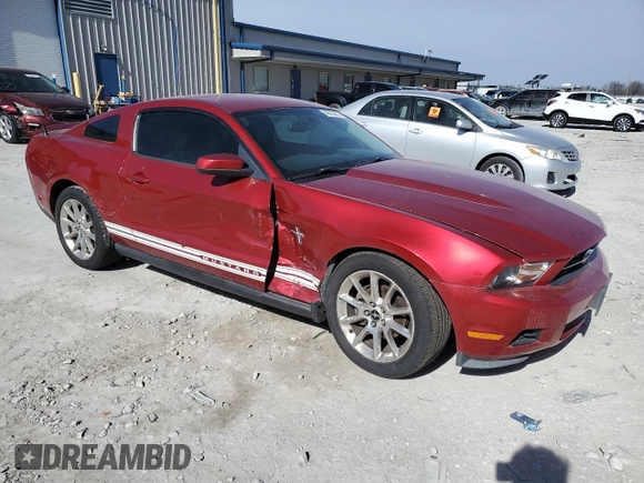 2010 Ford Mustang V6 with VIN 1ZVBP8AN0A5180837, listed as a Copart auction lot 49065685 with 150,494 mi miles and Salvage Title. Bid and sale history available at carsss.com. Image 4.