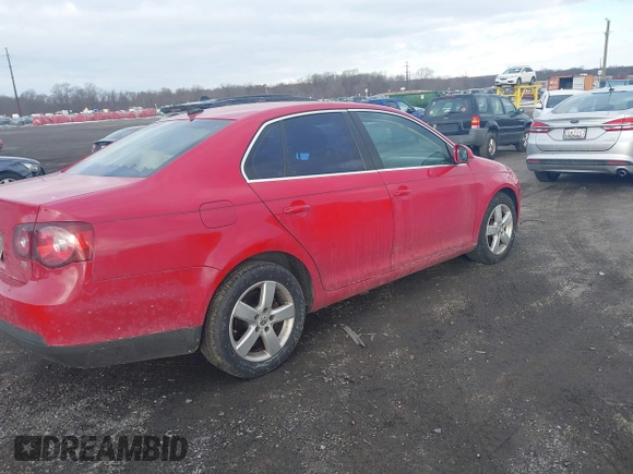 2008 Volkswagen Jetta Sedan SE with VIN 3VWRM71K68M073447, listed as a IAAI auction lot 41440847 with 1 mi miles. Bid and sale history available at carsss.com. Image 4.
