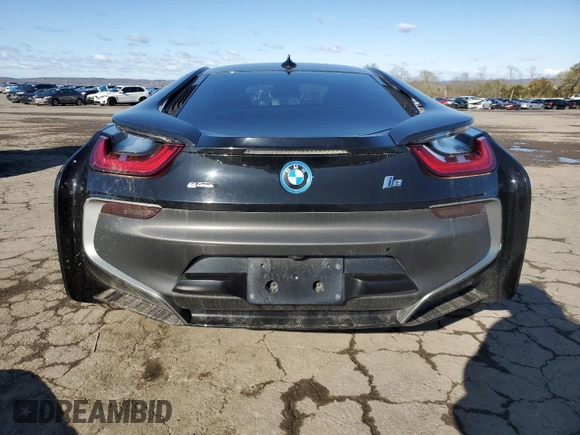 2017 BMW i8 with VIN WBY2Z2C32HV676639, listed as a Copart auction lot 52255155 with 86,864 mi miles and Non Repairable. Bid and sale history available at carsss.com. Image 6.