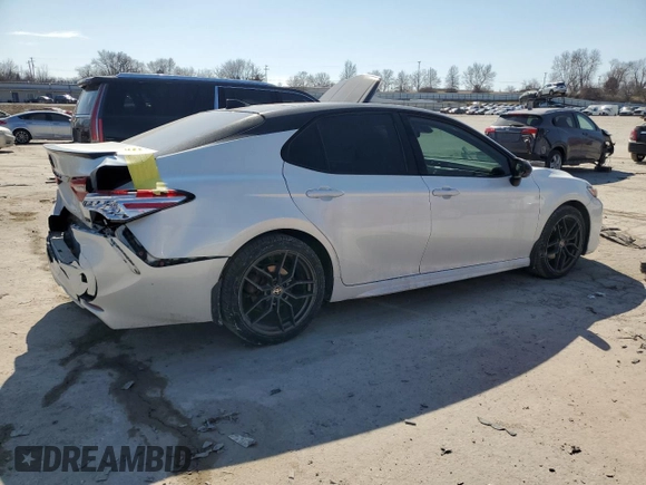 2020 Toyota Camry XSE with VIN 4T1K61AK8LU363846, listed as a Copart auction lot 47326935 with 92,335 mi miles and Salvage Title. Bid and sale history available at DreamBid. Image 3.