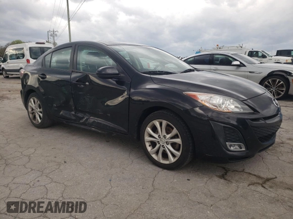 2011 Mazda 3 S Grand Touring with VIN JM1BL1W58B1445219, listed as a Copart auction lot 51610095 with 110,525 mi miles and Salvage Title. Bid and sale history available at DreamBid. Image 4.