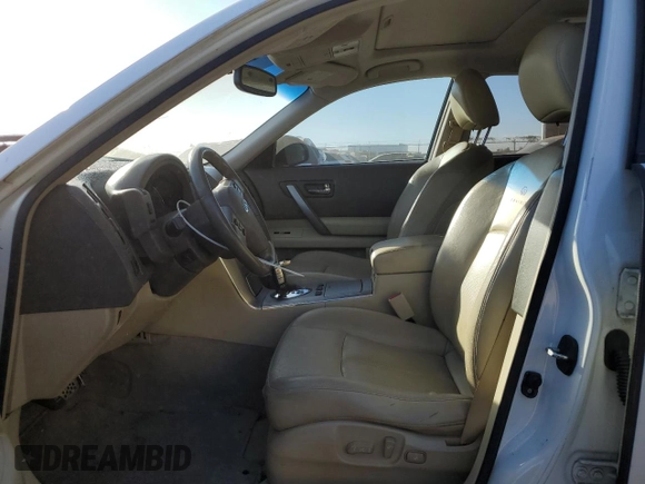 2008 Infiniti FX with VIN JNRAS08U78X101514, listed as a Copart auction lot 76531454 with 145,301 mi miles and Salvage Title. Bid and sale history available at DreamBid. Image 7.