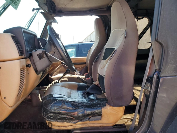 1998 Jeep Wrangler SE with VIN 1J4FY29P0WP784334, listed as a Copart auction lot 52384075 with 0 mi miles and Salvage Title. Bid and sale history available at carsss.com. Image 7.
