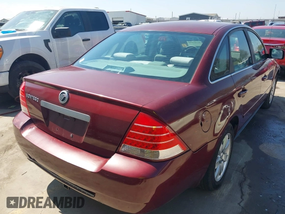 2005 Mercury Montego Luxury z VIN 1MEFM40175G611025, wystawiony jako IAAI lot #41797879 z przebiegiem 175 827 mil mil oraz . Historia ofert i sprzedaży dostępna na DreamBid. Obrazek 4.