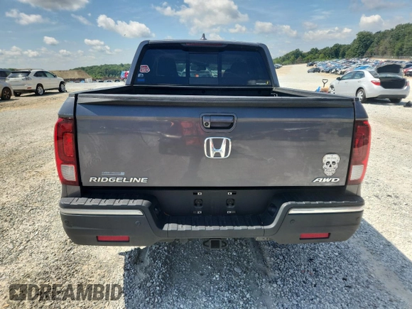 2017 Honda Ridgeline RTL-E with VIN 5FPYK3F79HB031142, listed as a Copart auction lot 62365885 with 134,517 mi miles and Salvage title. Bid and sale history available at DreamBid. Image 6.