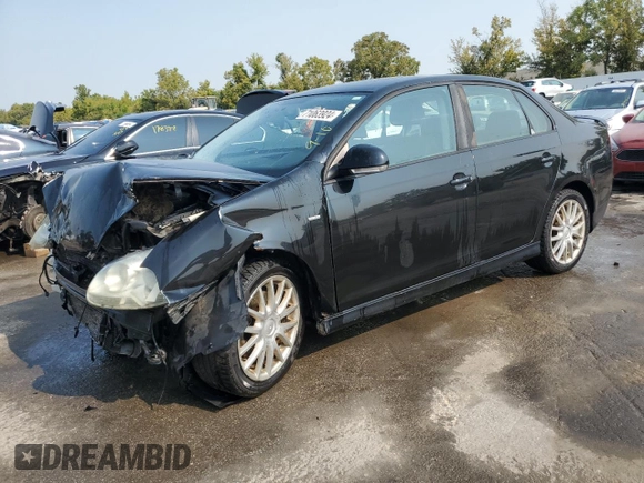 2008 Volkswagen Jetta Wolfsburg Edition with VIN 3VWRJ71K58M153556, listed as a Copart auction lot 71063924 with 197,518 mi miles and Salvage title. Bid and sale history available at DreamBid. Image 1.