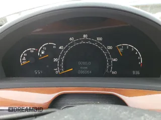 2005 Mercedes-Benz S-Class 4.3L with VIN WDBNG83J95A434518, listed as a Copart auction lot 48342505 with 0 mi miles and Salvage Title. Bid and sale history available at carsss.com. Image 9.