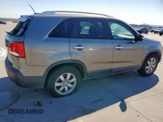 2013 Kia Sorento LX with VIN 5XYKT3A6XDG385538, listed as a Copart auction lot 45999785 with 162,361 mi miles and Salvage Title. Bid and sale history available at carsss.com. Image 3.